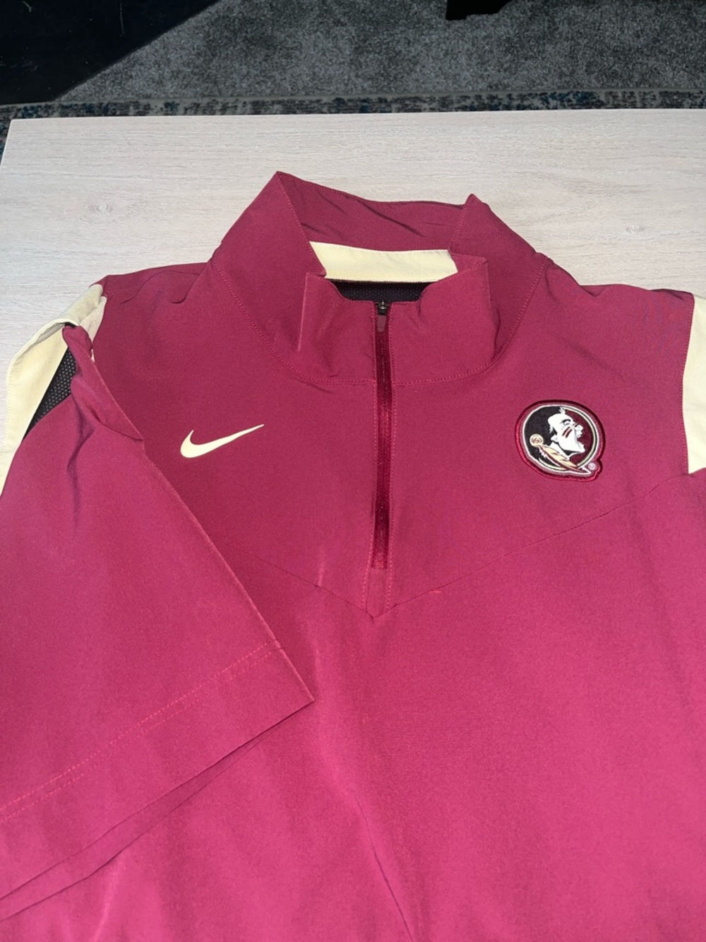 Nike Florida State Short Sleeve Windbreaker